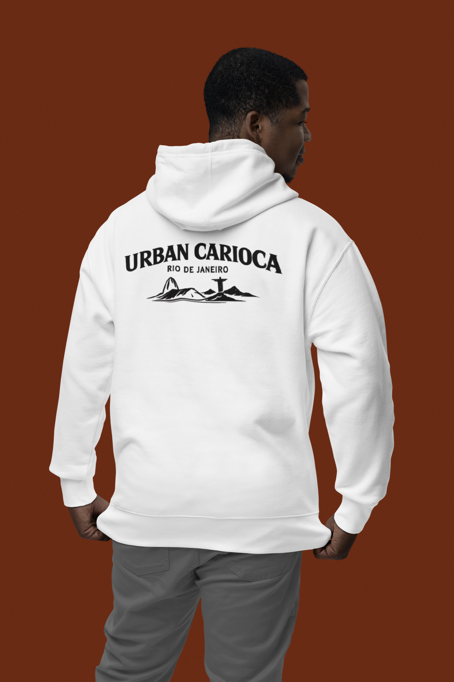 UrbanCarioca - Oversized Hoodie White