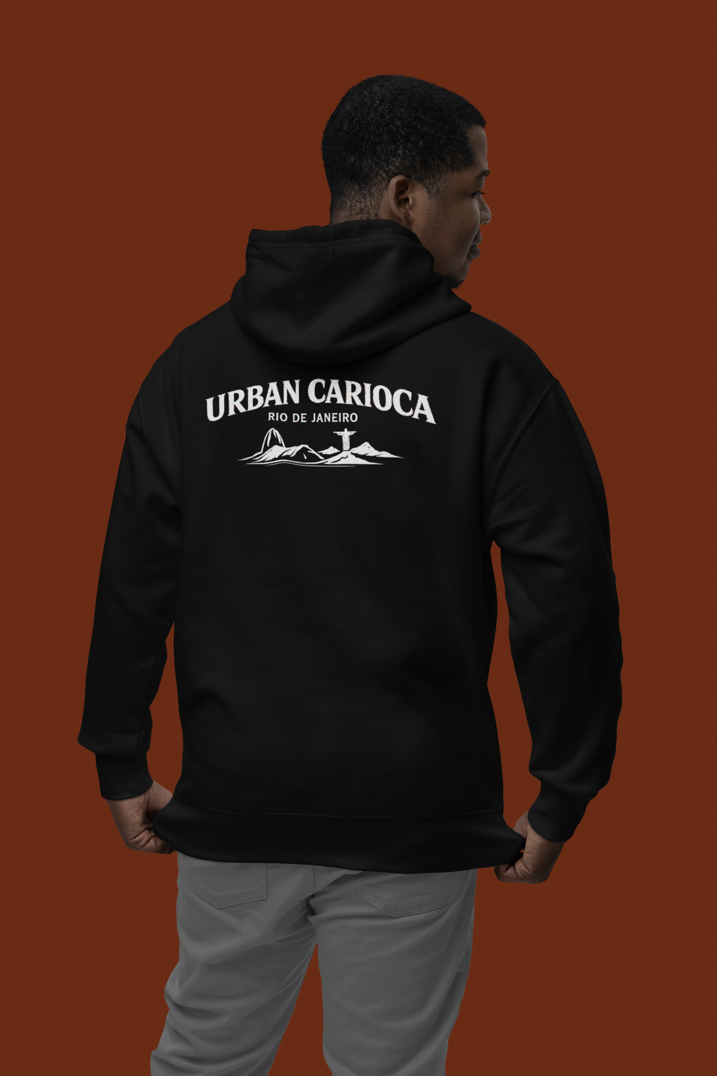 UrbanCarioca - Oversized Hoodie Black