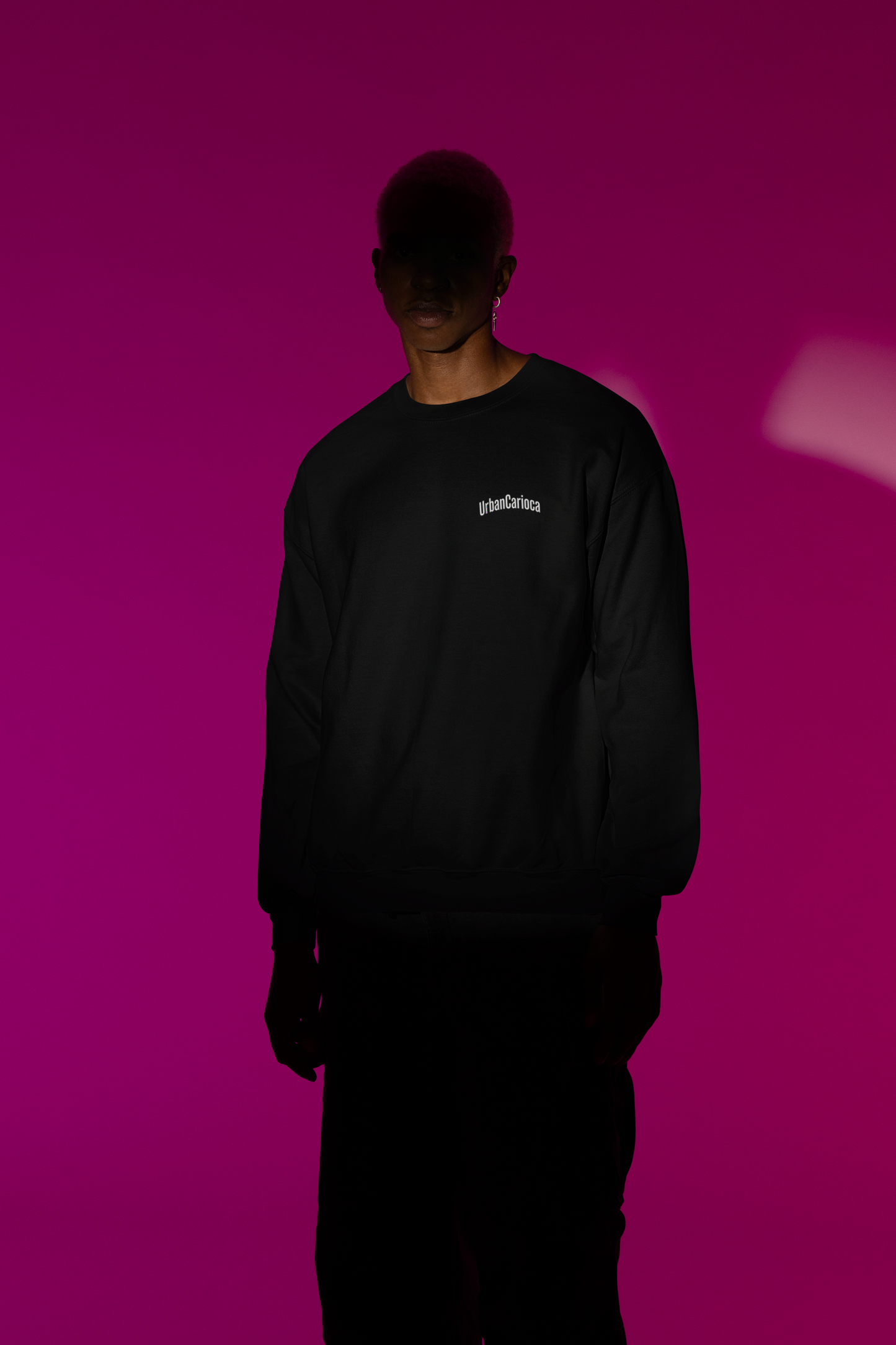 UrbanCarioca - Cristo-Statue Sweatshirt Black